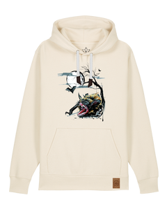 bio-unisex-medium fit-hoodie-fledermaus-stsu177-natur-weiße kordel-front