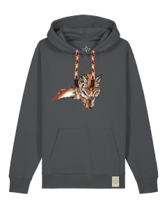 bio-unisex-medium fit-hoodie-fox views-stsu177-eisen-rote kordel-front