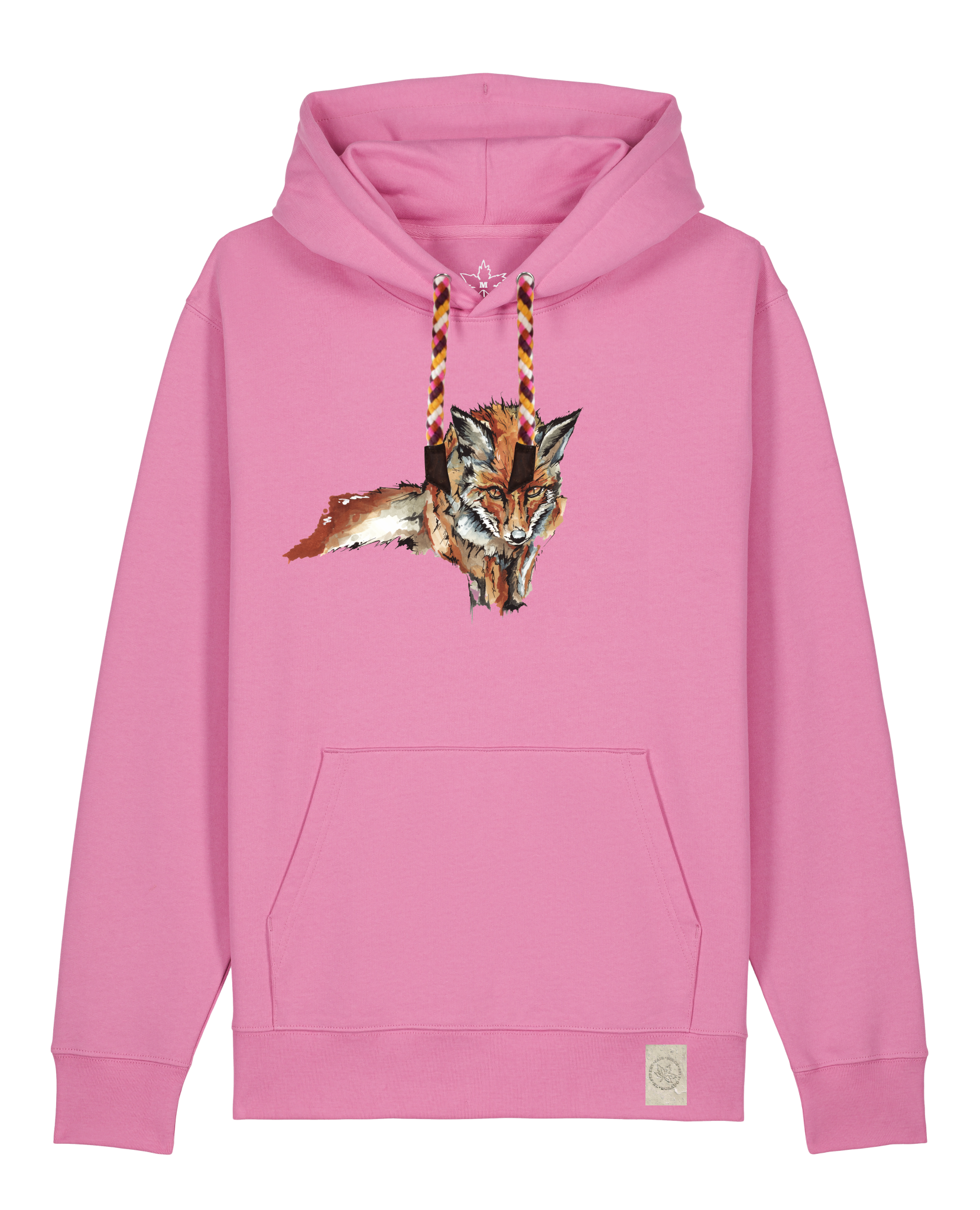 bio-unisex-medium fit-hoodie-fox views-stsu177-kaugummi-rote kordel-front