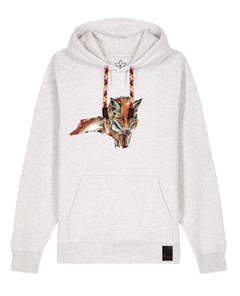 bio-unisex-medium fit-hoodie-fox views-stsu177-rennmaus-rote kordel-front