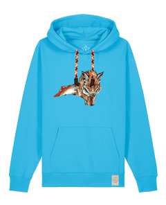 bio-unisex-medium fit-hoodie-fox views-stsu177-wasserblau-rote kordel-front