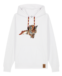 bio-unisex-medium fit-hoodie-fox views-stsu177-weiß-rote kordel-front