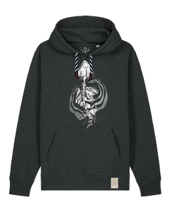 bio-unisex-medium fit-hoodie-frosch auf pilz-stsu177-elephant-sw kordel-front