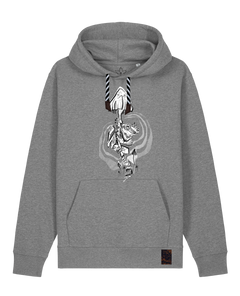 bio-unisex-medium fit-hoodie-frosch auf pilz-stsu177-opossum-sw kordel-front