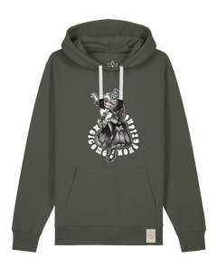 bio-unisex-medium fit-hoodie-froschkönig-stsu177-grunkohl-weiße kordel-front