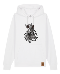 bio-unisex-medium fit-hoodie-froschkönig-stsu177-weiß-weiße kordel-front