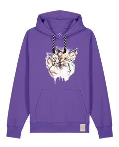 bio-unisex-medium fit-hoodie-fuchspaar-stsu177-blaukraut-sw kordel-front