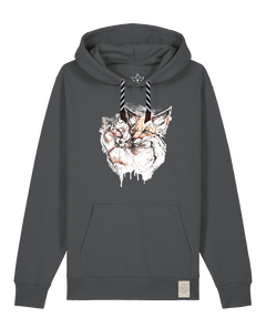 bio-unisex-medium fit-hoodie-fuchspaar-stsu177-eisen-sw kordel-front