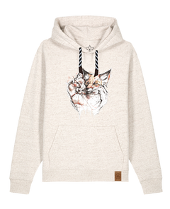 bio-unisex-medium fit-hoodie-fuchspaar-stsu177-elbsandstein-sw kordel-front