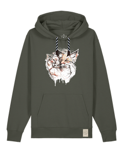 bio-unisex-medium fit-hoodie-fuchspaar-stsu177-grunkohl-sw kordel-front