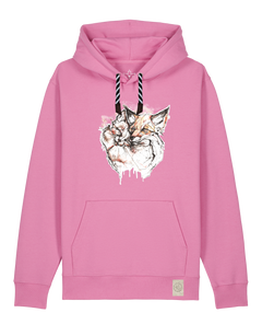 bio-unisex-medium fit-hoodie-fuchspaar-stsu177-kaugummi-sw kordel-front
