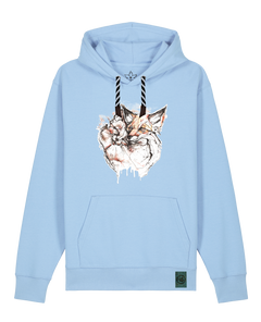 bio-unisex-medium fit-hoodie-fuchspaar-stsu177-lagune-sw kordel-front
