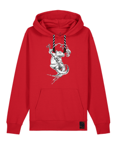 bio-unisex-medium fit-hoodie-gecko-stsu177-erdbeere-sw kordel-front