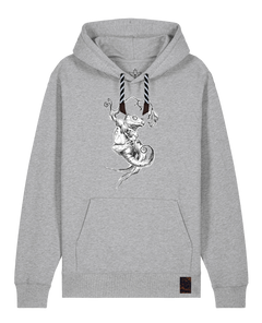 bio-unisex-medium fit-hoodie-gecko-stsu177-mausgrau-sw kordel-front