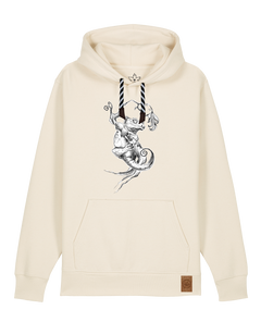 bio-unisex-medium fit-hoodie-gecko-stsu177-natur-sw kordel-front