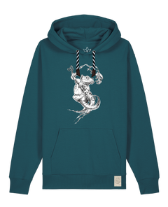 bio-unisex-medium fit-hoodie-gecko-stsu177-nordmanntanne-sw kordel-front