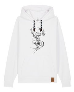 bio-unisex-medium fit-hoodie-gecko-stsu177-weiß-sw kordel-front