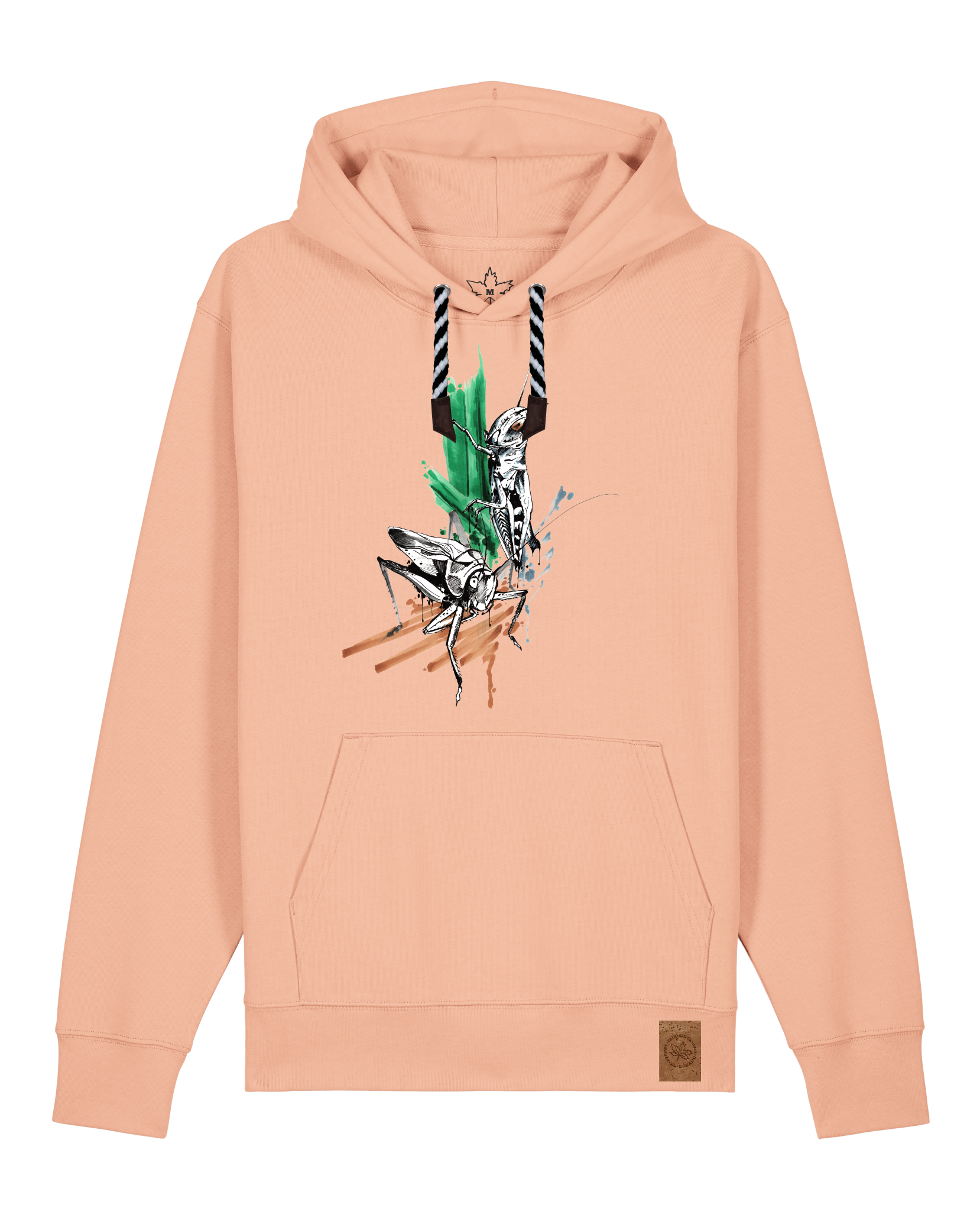 bio-unisex-medium fit-hoodie-grassland population-stsu177-agyptische keramik-sw kordel-front