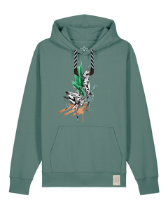 bio-unisex-medium fit-hoodie-grassland population-stsu177-blautanne-sw kordel-front
