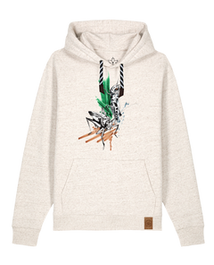 bio-unisex-medium fit-hoodie-grassland population-stsu177-elbsandstein-sw kordel-front