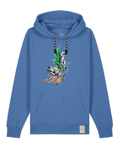 bio-unisex-medium fit-hoodie-grassland population-stsu177-hortensie-sw kordel-front