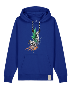 bio-unisex-medium fit-hoodie-grassland population-stsu177-kornblume-sw kordel-front
