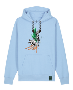 bio-unisex-medium fit-hoodie-grassland population-stsu177-lagune-sw kordel-front