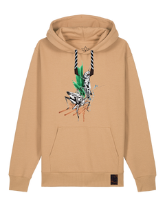 bio-unisex-medium fit-hoodie-grassland population-stsu177-meersand-sw kordel-front