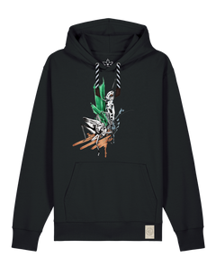 bio-unisex-medium fit-hoodie-grassland population-stsu177-schwarz-sw kordel-front
