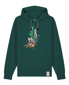 bio-unisex-medium fit-hoodie-grassland population-stsu177-spirulina-sw kordel-front