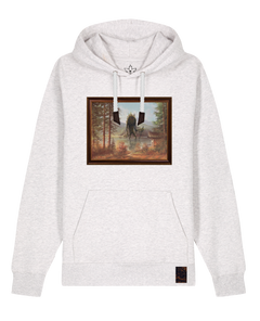 bio-unisex-medium fit-hoodie-herbst im riesengebirge-stsu177-rennmaus-weiße kordel-front