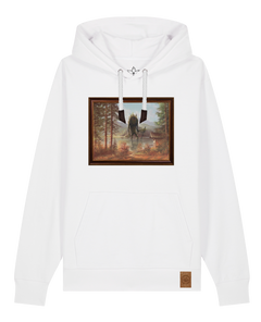 bio-unisex-medium fit-hoodie-herbst im riesengebirge-stsu177-weiß-weiße kordel-front