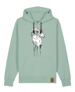 bio-unisex-medium fit-hoodie-ibex-stsu177-eukalyptus-sw kordel-front