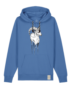 bio-unisex-medium fit-hoodie-ibex-stsu177-hortensie-sw kordel-front