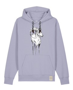 bio-unisex-medium fit-hoodie-ibex-stsu177-lavender-sw kordel-front