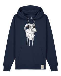 bio-unisex-medium fit-hoodie-ibex-stsu177-marine-sw kordel-front