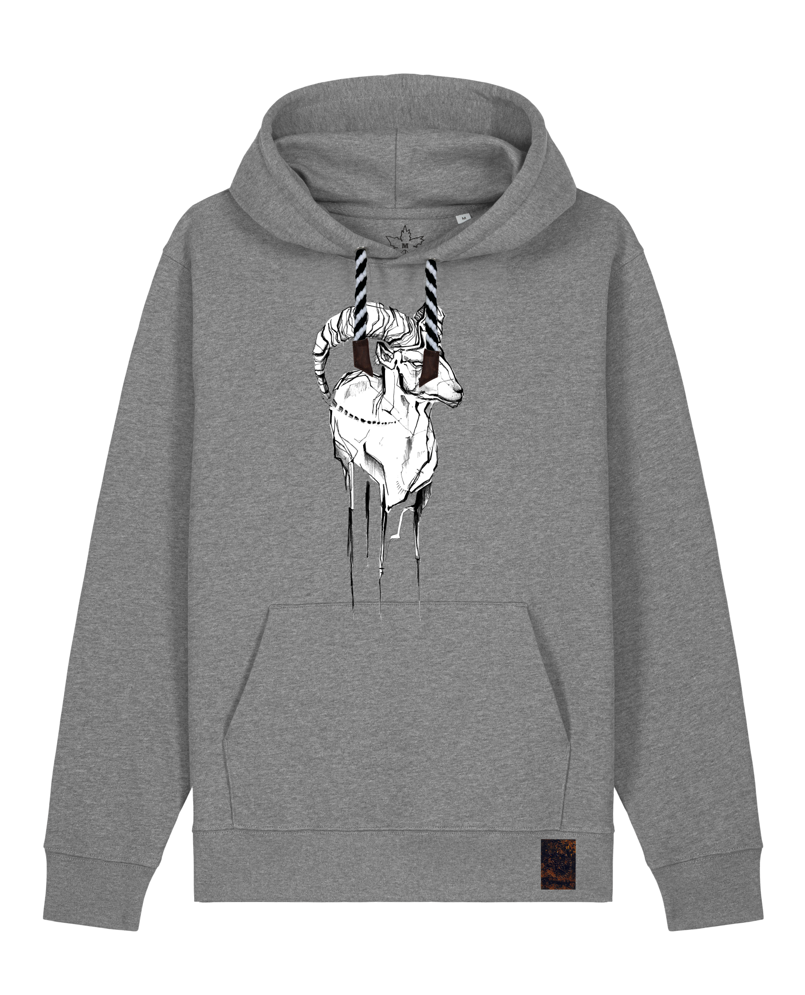bio-unisex-medium fit-hoodie-ibex-stsu177-opossum-sw kordel-front