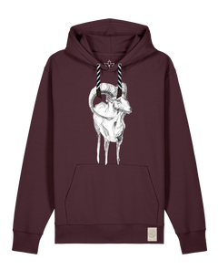 bio-unisex-medium fit-hoodie-ibex-stsu177-zartbitter-sw kordel-front
