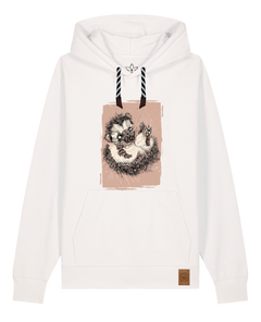 bio-unisex-medium fit-hoodie-igel-stsu177-bio ei-sw kordel-front