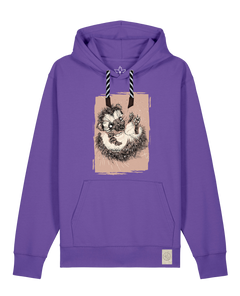 bio-unisex-medium fit-hoodie-igel-stsu177-blaukraut-sw kordel-front