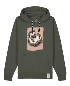 bio-unisex-medium fit-hoodie-igel-stsu177-grunkohl-sw kordel-front