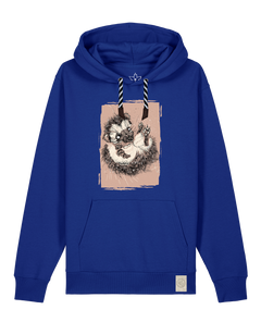 bio-unisex-medium fit-hoodie-igel-stsu177-kornblume-sw kordel-front