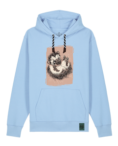 bio-unisex-medium fit-hoodie-igel-stsu177-lagune-sw kordel-front