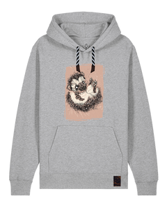 bio-unisex-medium fit-hoodie-igel-stsu177-mausgrau-sw kordel-front