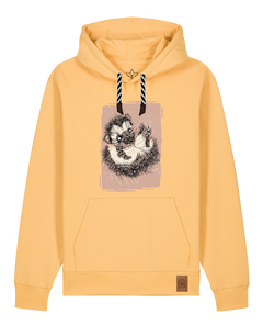bio-unisex-medium fit-hoodie-igel-stsu177-senfkorn-sw kordel-front