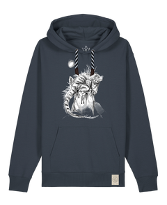 bio-unisex-medium fit-hoodie-iguana-stsu177-blaubeernacht-sw kordel-front