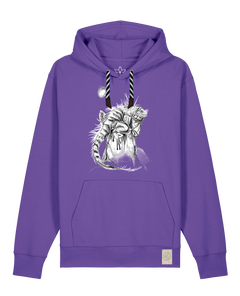 bio-unisex-medium fit-hoodie-iguana-stsu177-blaukraut-sw kordel-front