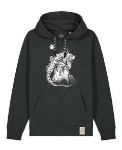 bio-unisex-medium fit-hoodie-iguana-stsu177-elephant-sw kordel-front