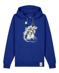 bio-unisex-medium fit-hoodie-iguana-stsu177-kornblume-sw kordel-front