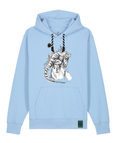 bio-unisex-medium fit-hoodie-iguana-stsu177-lagune-sw kordel-front
